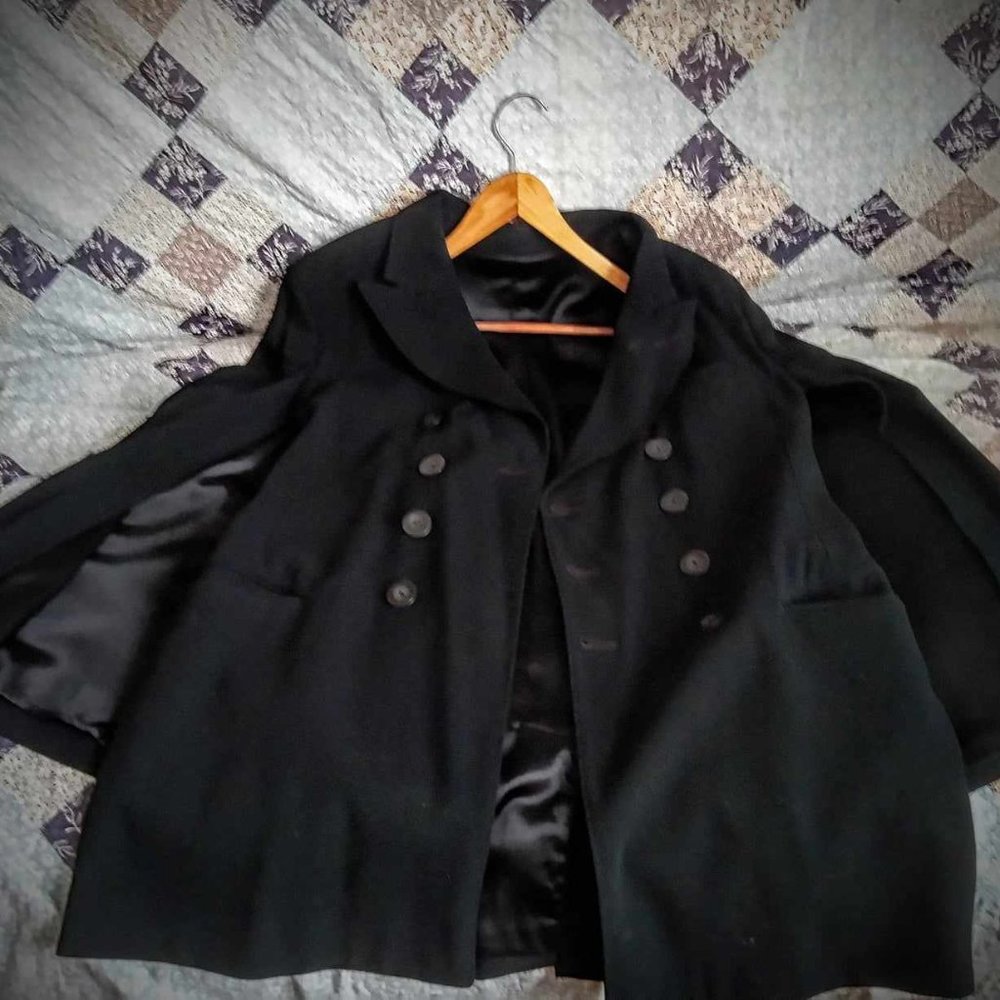 wool cape/coat